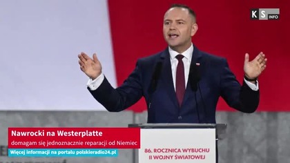 Nawrocki na Westerplatte: domagam się jednoznacznie reparacji od Niemiec [KS Info]