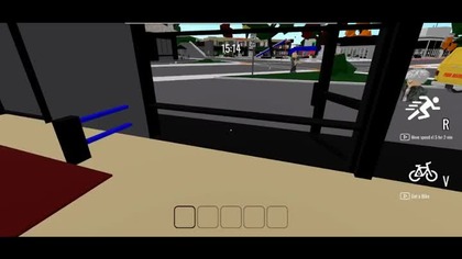 The NPCs sank into the concrete out of embarrassment from this copy #game #roblox #Copy #brookhaven