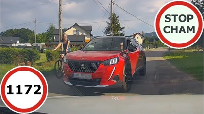 Stop Cham #1172 - Niebezpieczne i chamskie sytuacje na drogach