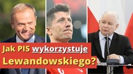 MOCNE! Donald Tusk o tym jak PiS WYKORZYSTUJE Roberta Lewandowskiego przed Mundialem