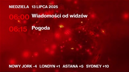 Rudak Polonia - Program dnia (13. 07. 2025)
