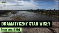 Rekordowo niski poziom Wisły.  Grozi nam susza we wrześniu | Gazeta.pl
