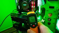 Temperatury dysku SSD M2   z radiatorem vs bez radiatora - test