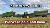 Żniwa 2020/ 2x John Deere/ Rzepak jak to rzepak wygląda pięknie sypie przecietnie/ Kula
