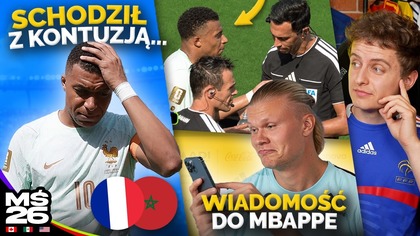 Mbappe WŚCIEKŁY na sędziego za czekanie! SCHODZIŁ z boiska KONTUZJOWANY Haaland WYSŁAŁ mu wiadomość