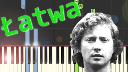 Dni, których nie znamy (M.  Grechuta)- Piano Tutorial (łatwa wersja) NUTY W OPISIE LEPSZA JAKOŚĆ