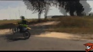 Gaszenie ogniska motorem?!Jazda quadem przeprawowym suzuki 750