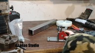 #43 BELT GRINDER WITH HAND DRILL DRIVE