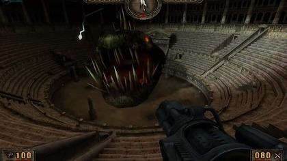 Painkiller Battle Out of Hell: Colossal fish in Colosseum