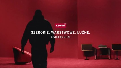 Levis - Szerokie.  Warstwowe.  Luźne.
