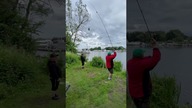 Pierwszy rzut w Niemczech #fishing #angler #carpfishing #carp