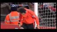 Premier League sezon 2008/2009 Man Utd 1-0 Chelsea Londyn Vidic