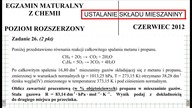 ZADANIE 26 CKE 2012 CZERWIEC USTALANIE SKŁADU MIESZANINY STECHIOMETRIA.  #chemia #chemistry