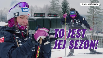 Tak Maryna Gąsienica-Daniel trenuje przed IO! Niektórzy skakali na skoczni