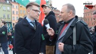 Tomasz Kalinowski m. in.  o nowej deklaracji ONR - rozmowa po marszu