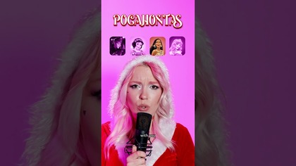 XMAS SONGS as DISNEY PRINCESS IMPRESSIONS | #mistletoe 