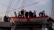 Gdynia Red Bull Slackship, najwyższe zawody trickline na świecie Dar młodzieży 19 08 2017