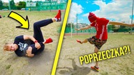 SEBA VS ADI FOOTBALL CHALLENGE *ZŁAMAŁ MI NOGĘ*