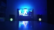laser show Philips Ambilight with Manta speakers