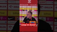 Michniewicz żartuje z dziennikarzy