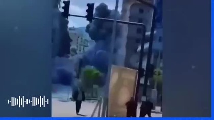 Irański atak rakietowy na Izrael! Tel Awiw i Hajfa pod ostrzałem mp4 686x432
