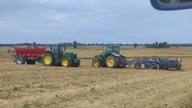 Załadunek i sprzedaż 60t rzepaku po 2400/ przygotowania do siewu.  W tym sezonie kontrakt się opłacał