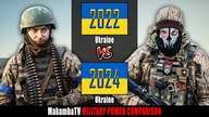 2022 Ukraina vs 2024 Ukraina | Porównanie siły militarnej #militarypower