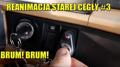 REANIMACJA STAREJ CEGŁY #3 KWANTOWA TELEPORTACJA ZAWIESZENIA I JAZDA PRÓBNA