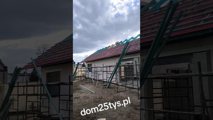 Za kilka dni oddajemy ten dom  Adaś 70m2 Żyrardów #budowa #dom #waghouse #iletokosztuje #dom25tys