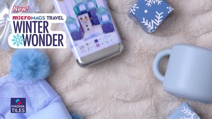 Klocki Magnetyczne Travel Winter Wonder 26 el.  Magna-Tiles