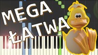 Kaczuszki (Chicken dance) - MEGA ŁATWA synthesia (VERY EASY)