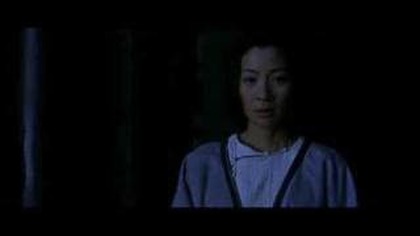 Li Mu Bai meditating with sword