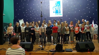 Schola Aniołki z Markuszowa próba przed festiwalem #1
