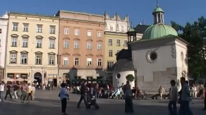 Travel: Krakow Main Square - travel shorts