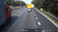  	  Szybka kasacja na autostradzie 