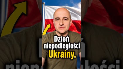 Dzień niepodległości Ukrainy.  Życzenia od posła z Polski.