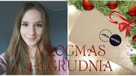 PIERWSZY ŚNIEG I NIEKOŃCZĄCY SIĘ PROJEKT | VLOGMAS DZIEŃ 1-3