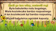 Dla dzieci Była babuleńka powoli