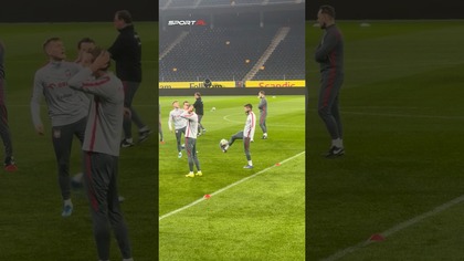 Kolana naoliwione  Lewandowski straszy Szwedów