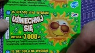 Zdrapki UŚMIECHNIJ SIĘ WYGRAJ 7000 zł #shorts