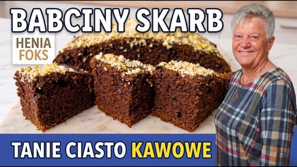 Ciasto kawowe Babciny Skarb  tanie, miękkie i wilgotne
