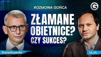 ROZMOWA GOŃCA: KWIATKOWSKI O SZANTAŻACH W KOALICJI I ROZLICZENIU PIS