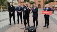 Drużyna Brauna w Szczecinku o biurokracji dławiącej przedsiębiorczość - konferencja prasowa