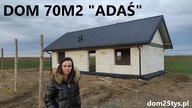 DOM BEZ POZWOLENIA 70M2 ADAŚ | PLANY NA PRZYSZŁY ROK | DOMY ADAŚ NA SPRZEDAŻ | JAKA BĘDZIE CENA?
