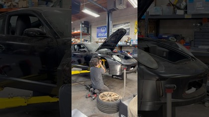 Fixing the Porsches ride height with parts supplied from our friends at Pelican Parts