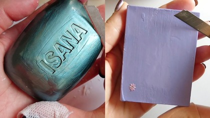 Soap Carving ASMR Relaxing Sounds no talking Satisfying ASMR Video