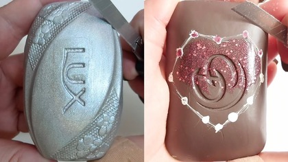 Soap Carving ASMR Relaxing Sounds no talking Satisfying ASMR Video