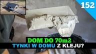 Odcinek 152.  Budowa domu do 70m2.  Tynki wewnętrzne.  Zatapianie siatki.