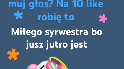 Miłego sylwestra