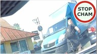 Agresja rowerzysty po zwróceniu uwagi.  Na Stop Chamie się oglądaj #863 Wasze Filmy